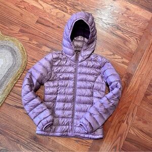 TNA Aritzia Mauve Puffer Jacket - Little Puff